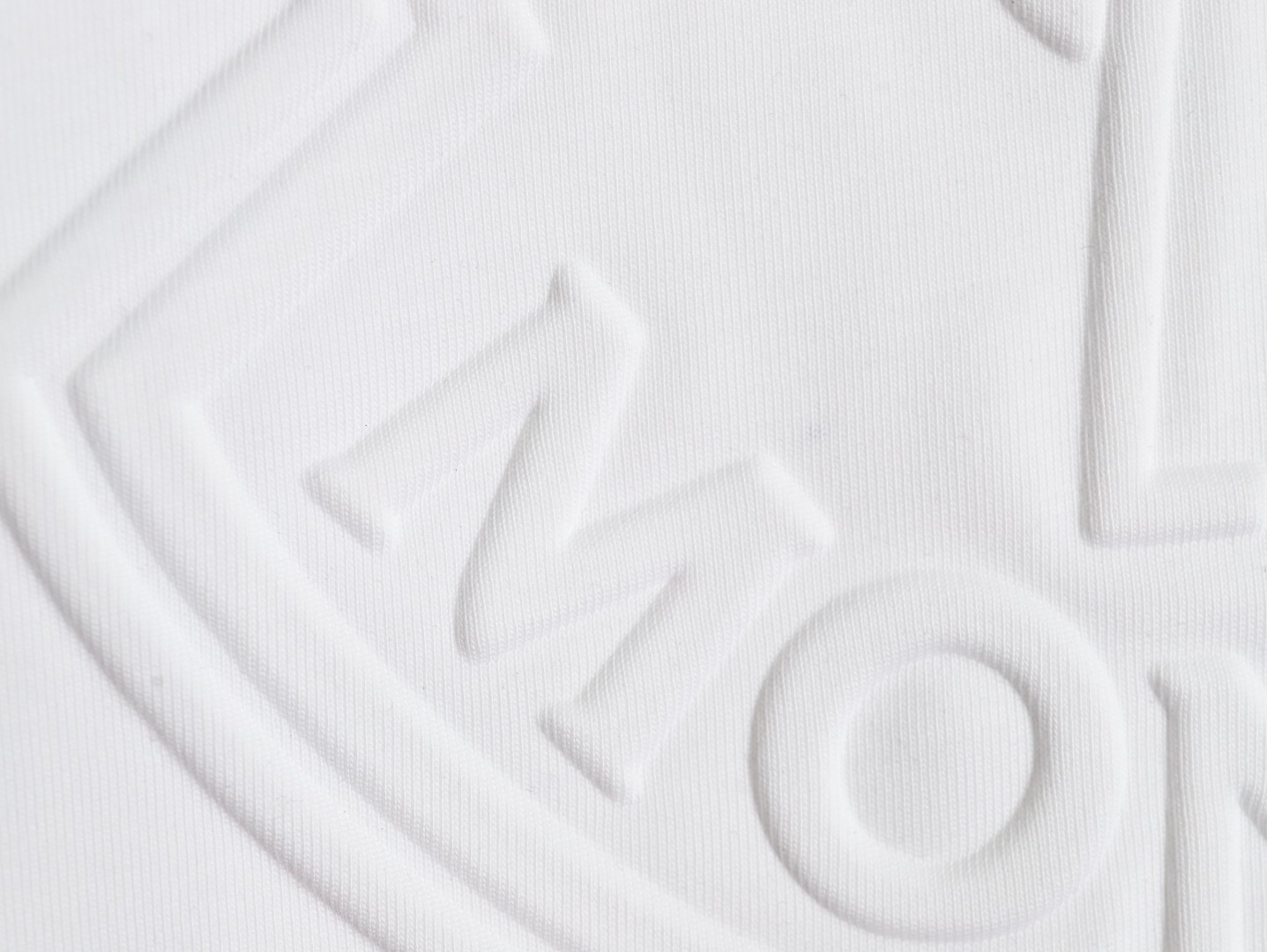 Moncler embossed logo short sleeve