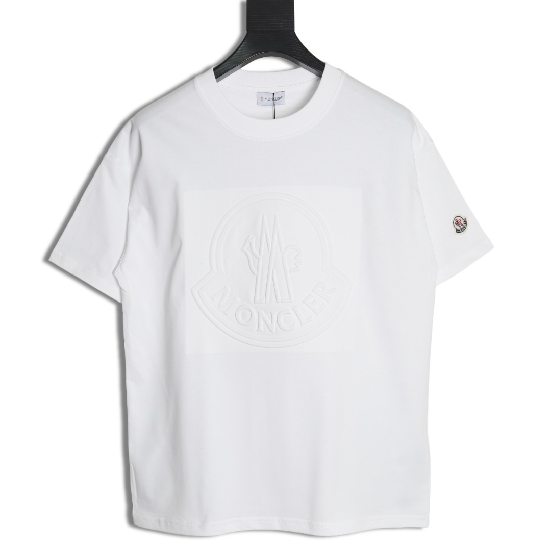 Moncler embossed logo short sleeve