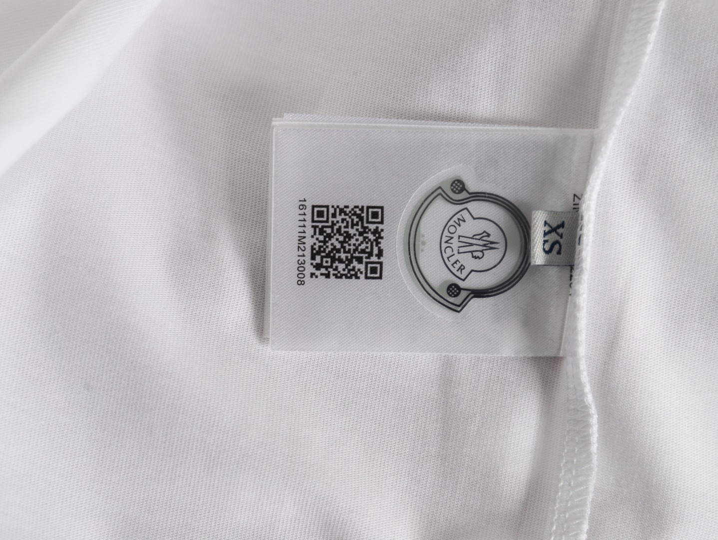 Moncler embossed logo short sleeve