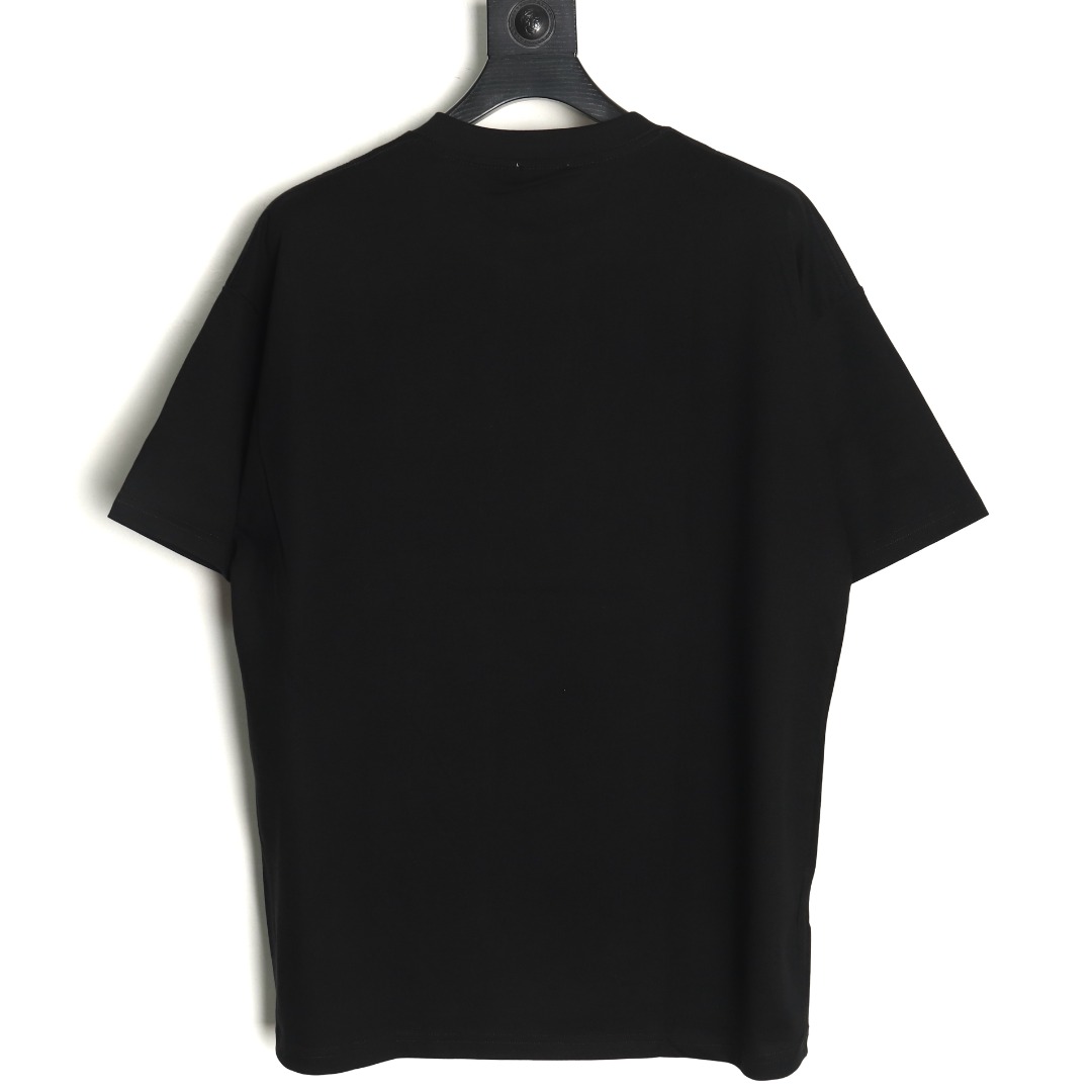 Moncler overlapping logo print short sleeves TSK1