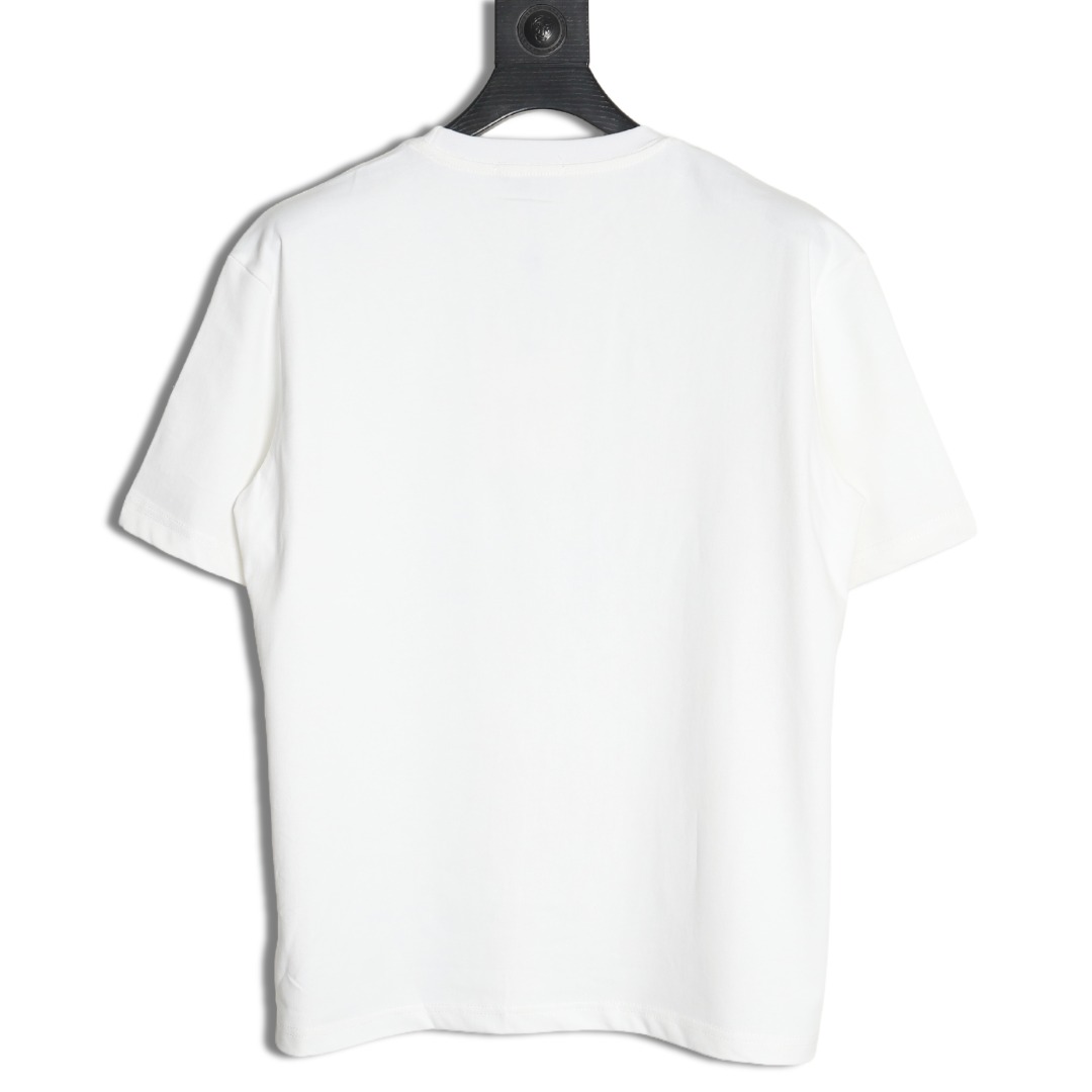 Moncler pixel blurred logo print short sleeves