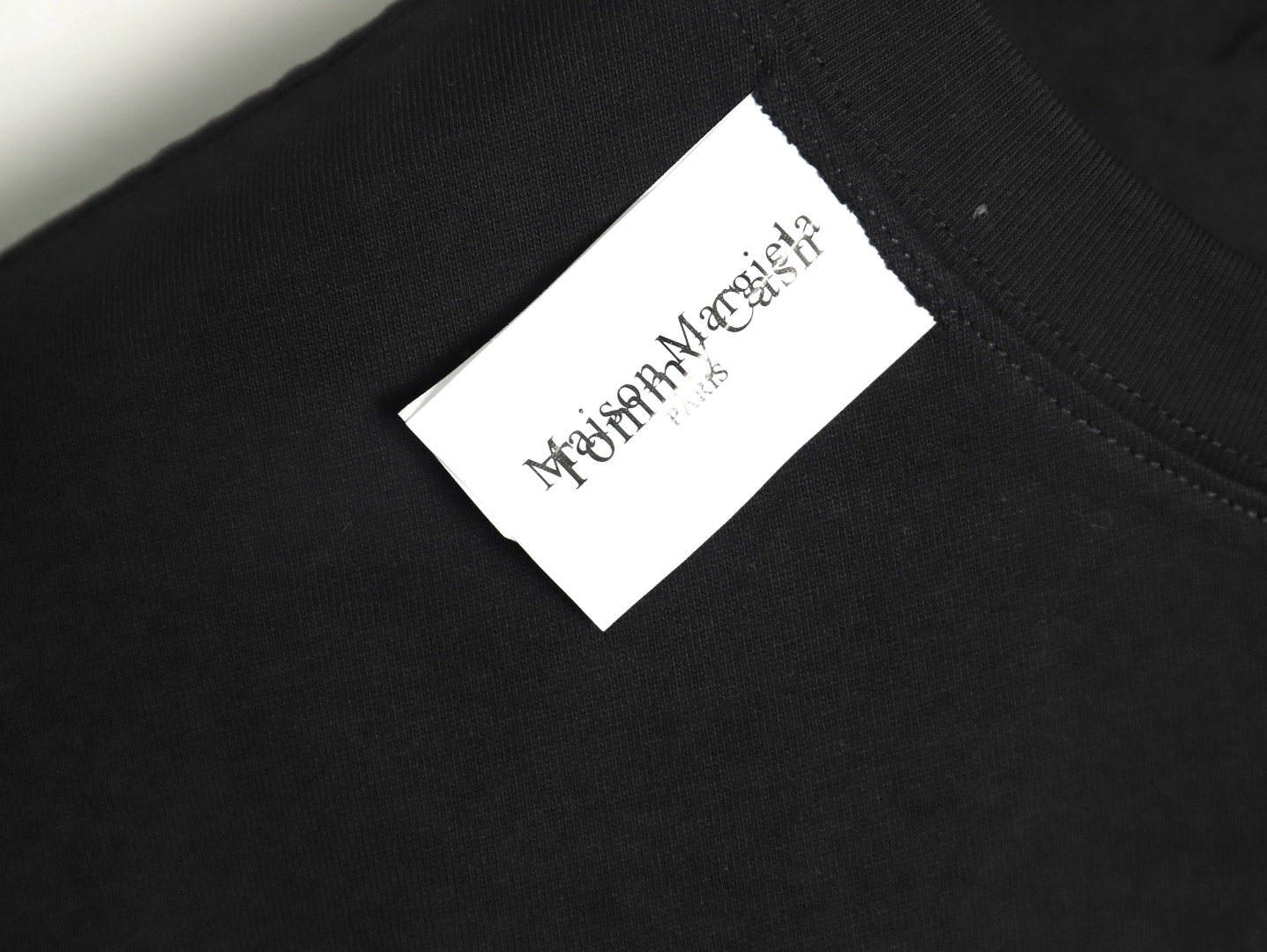Maison Margiela & Tommy Cash embroidered logo crew neck short sleeve T-shirt TSK1
