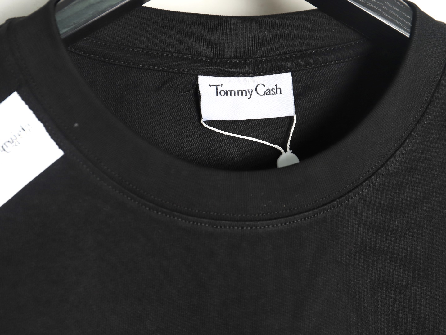 Maison Margiela & Tommy Cash embroidered logo crew neck short sleeve T-shirt TSK1