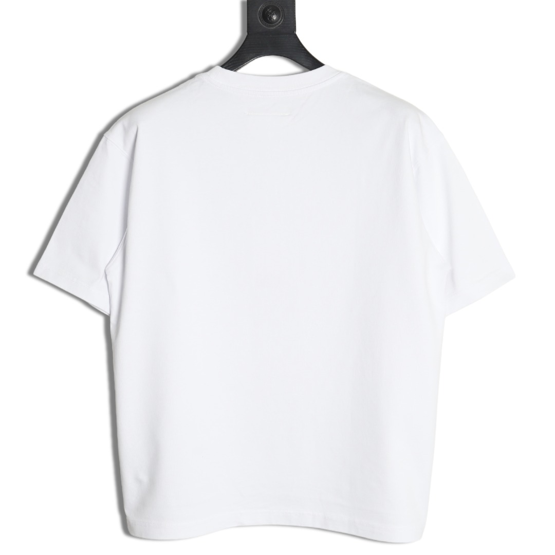 Maison Margiela digital painting mottled graffiti round neck short-sleeved T-shirt
