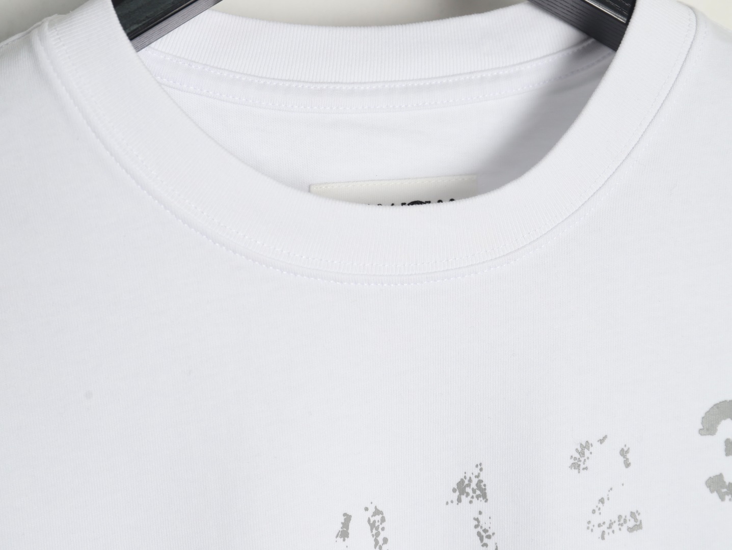 Maison Margiela digital painting mottled graffiti round neck short-sleeved T-shirt