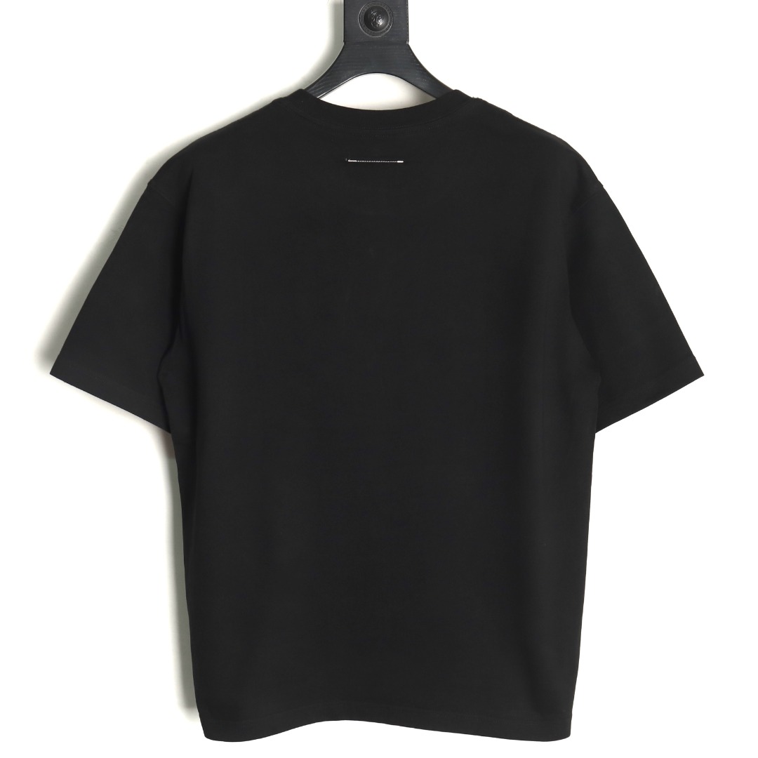 Maison Margiela digital painting mottled graffiti round neck short-sleeved T-shirt TSK1