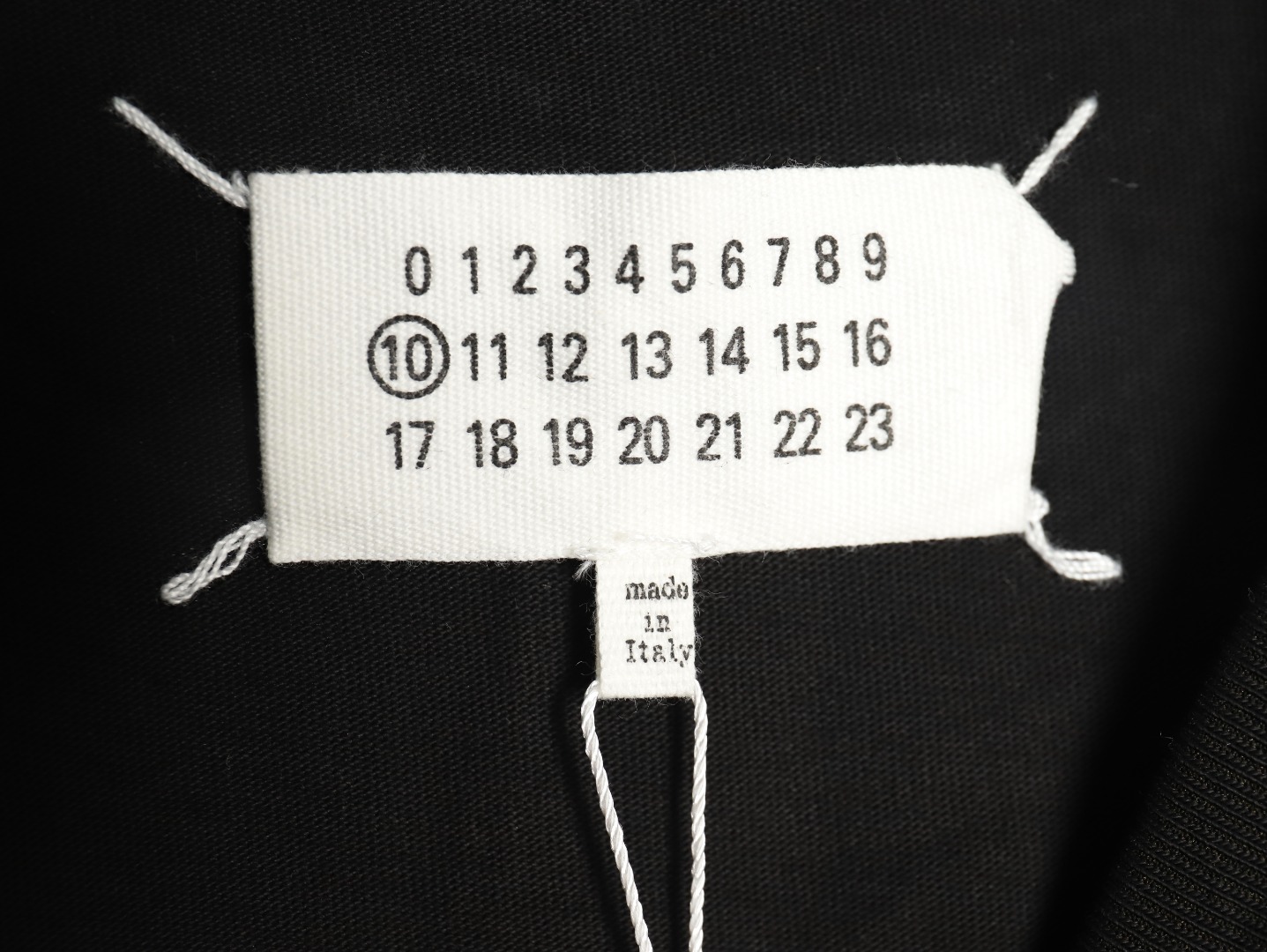 Maison Margiela MM10 printed crew neck short-sleeved T-shirt TSK1