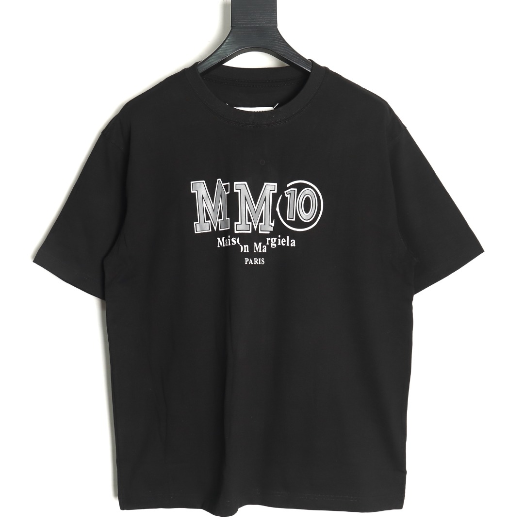 Maison Margiela MM10 printed crew neck short-sleeved T-shirt TSK1