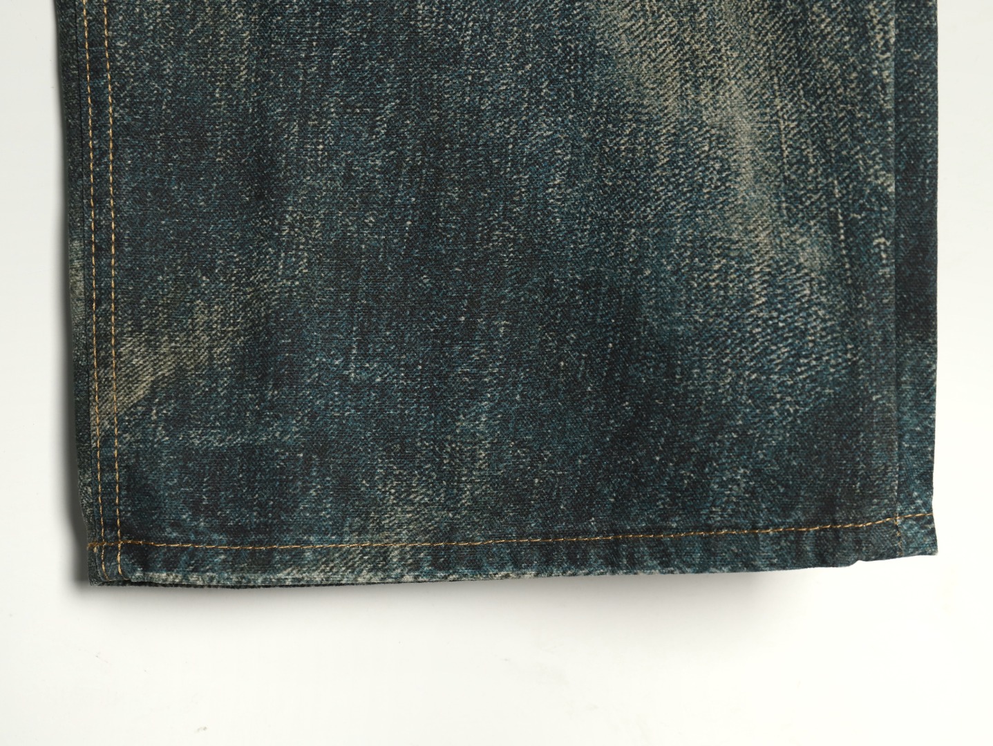 Acne Studios 1981M candy chain print denim trousers