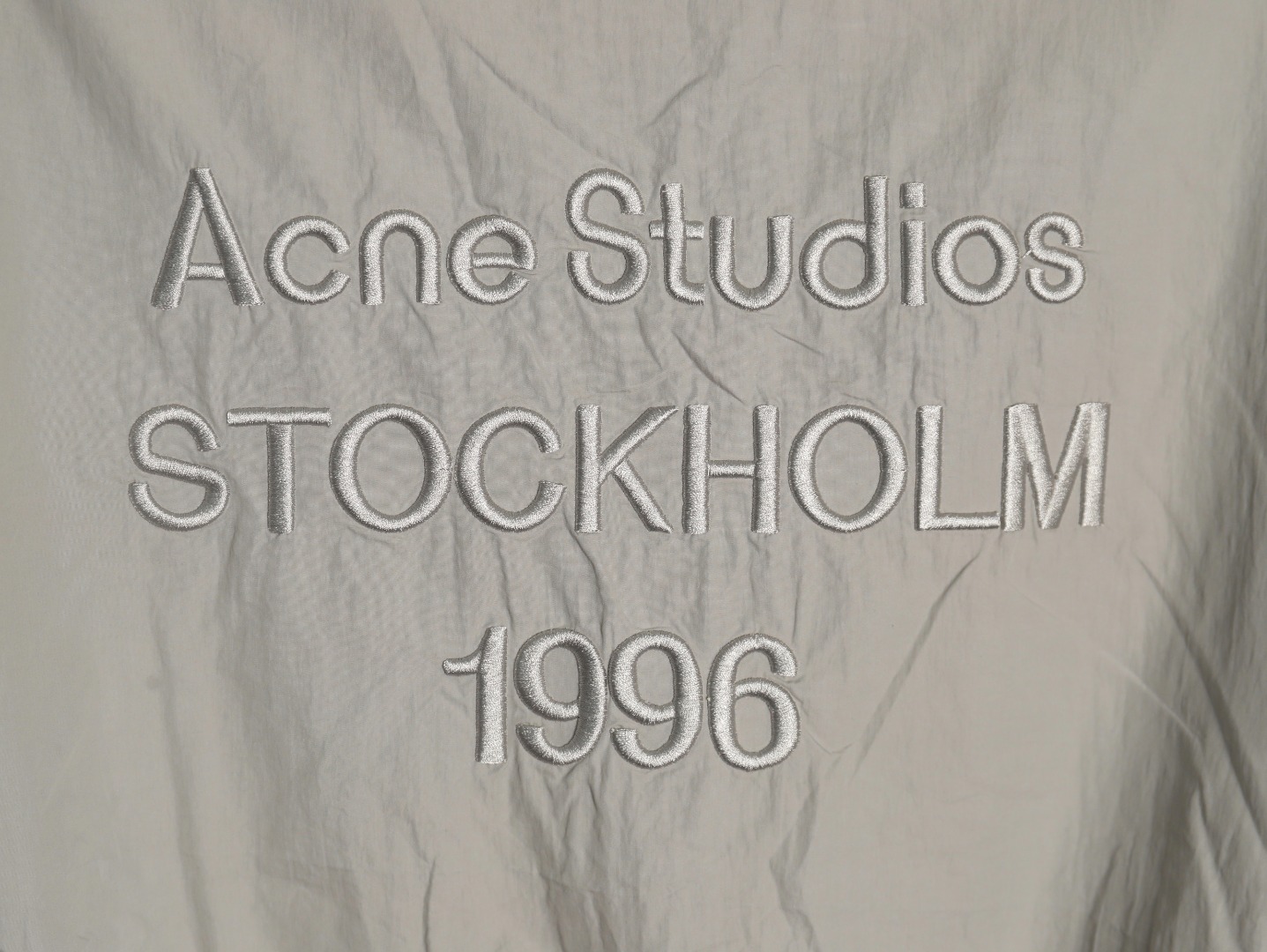Acne Studios embroidered washed jacket