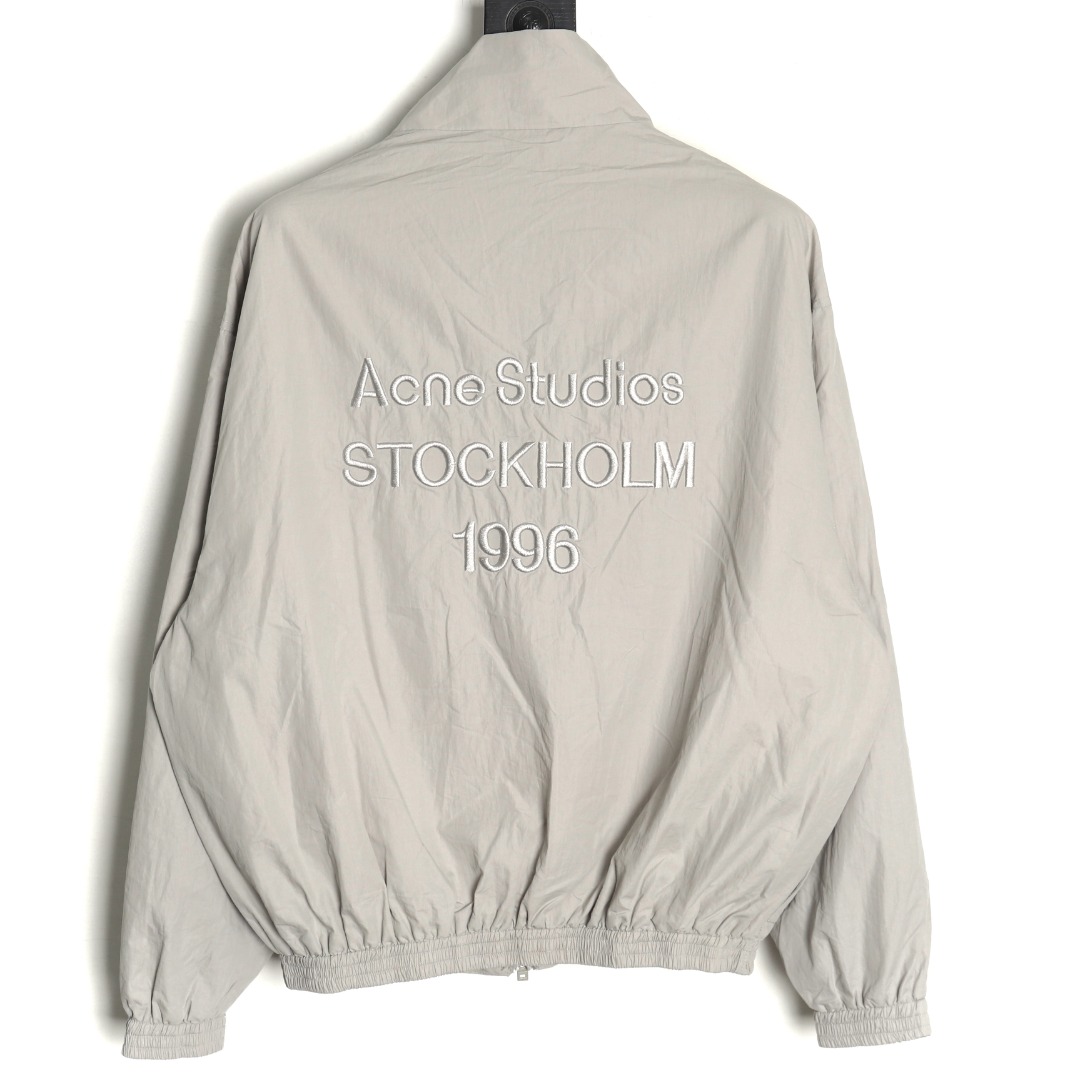 Acne Studios embroidered washed jacket