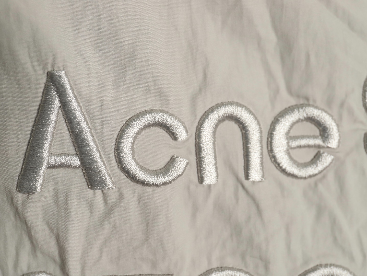 Acne Studios embroidered washed jacket
