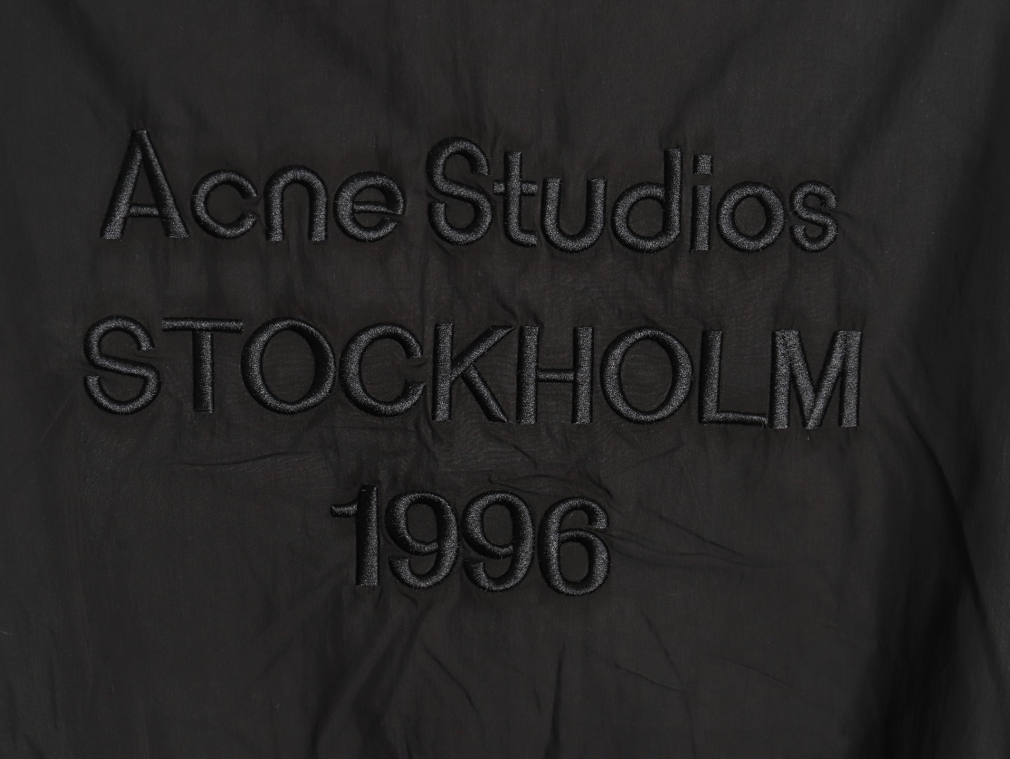 Acne Studios embroidered washed jacket TSK1