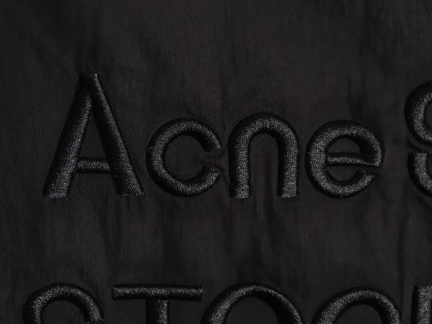 Acne Studios embroidered washed jacket TSK1