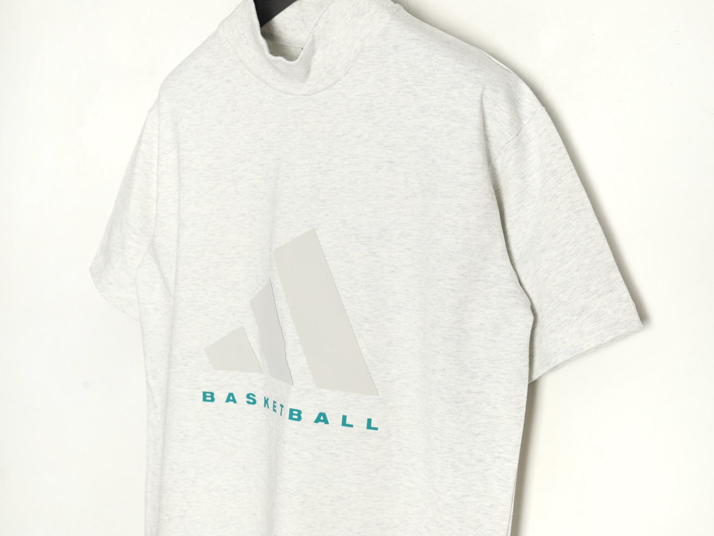 Adidas Basketball Silicone Short Sleeve T-Shirt
