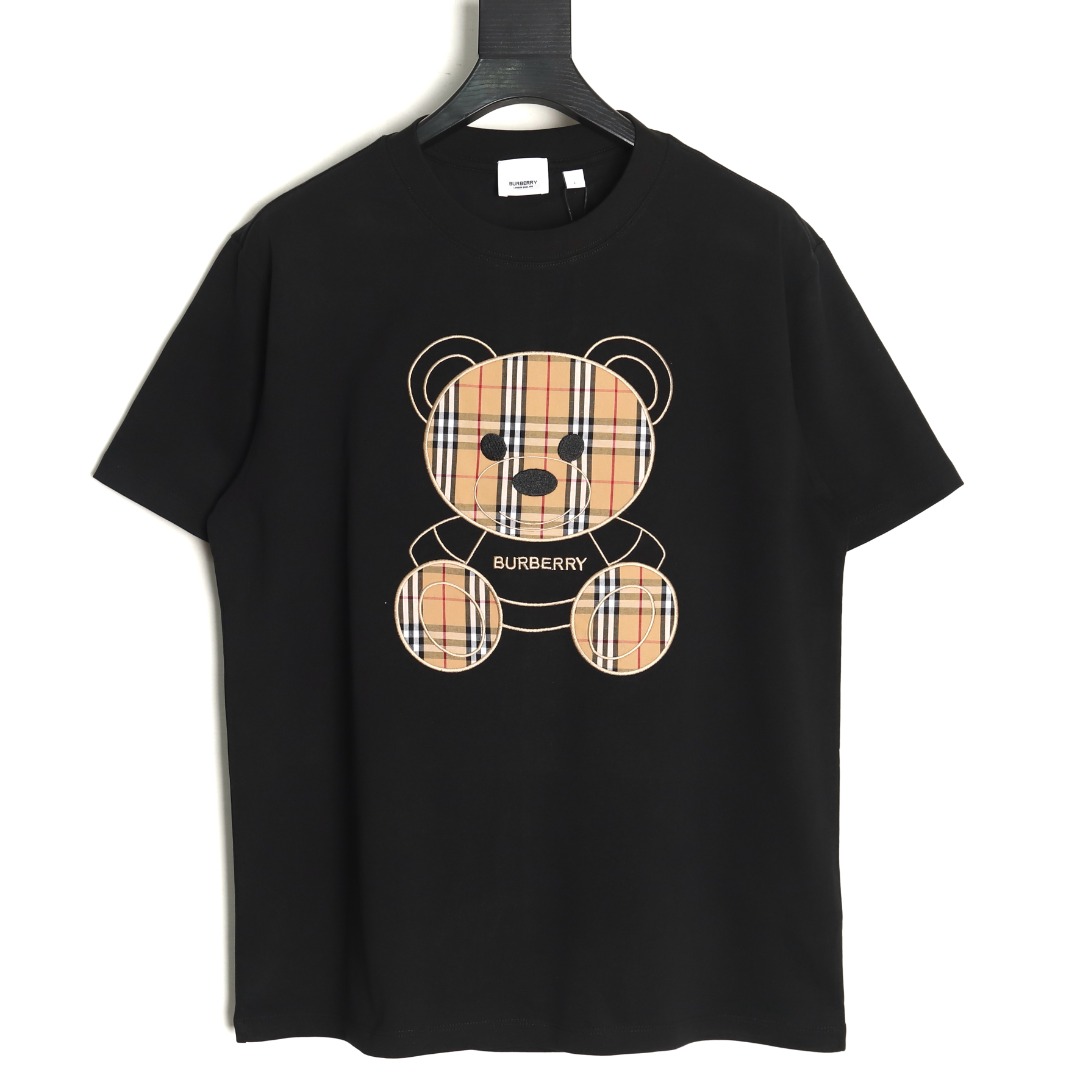 Burberry bear embroidered chest T-shirt TSK1