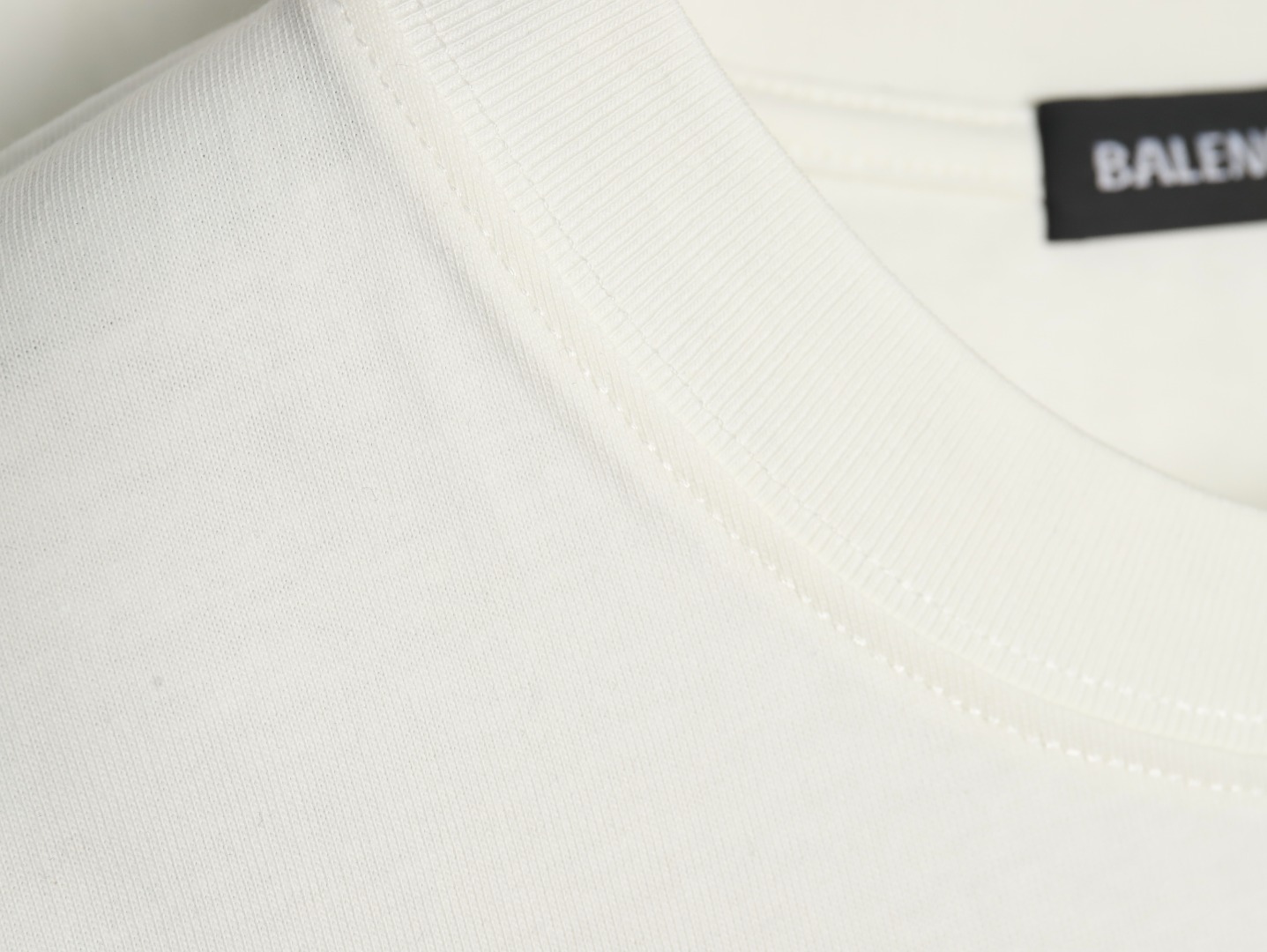 Balenciaga Twisted Letters Short Sleeve T-Shirt