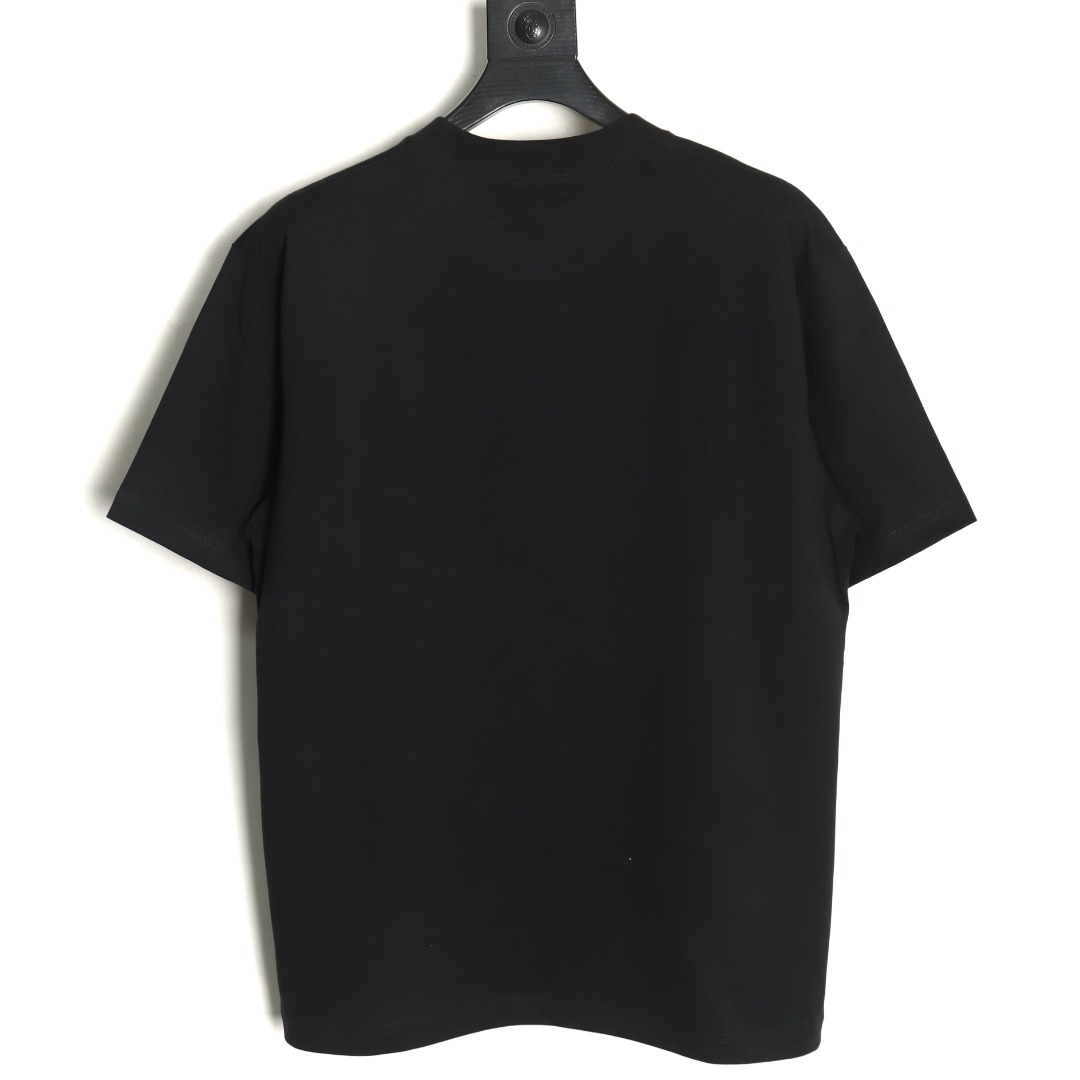 Celine rivet letter heavy industry short sleeves