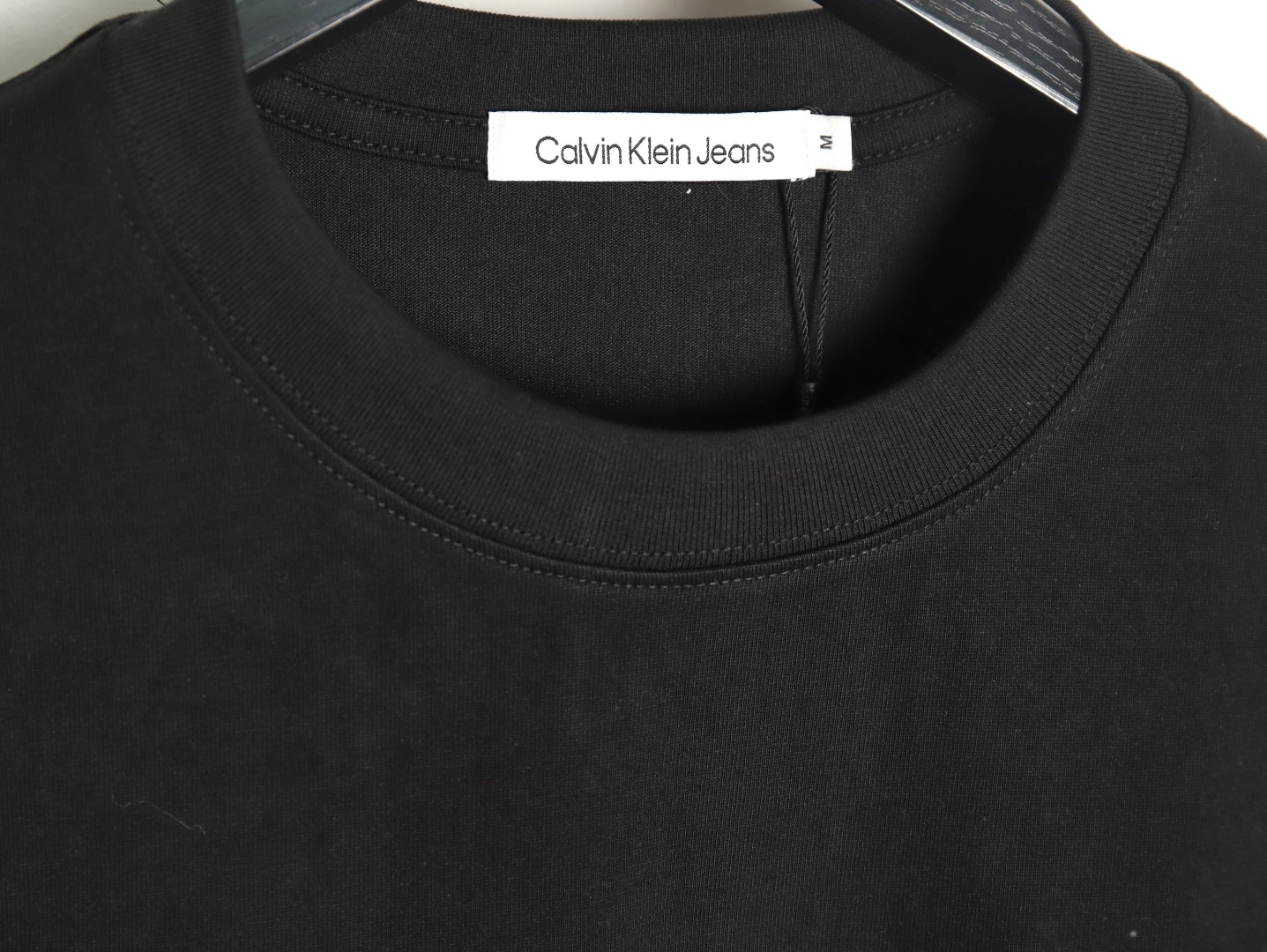 Calvin Klein small embroidery back print short sleeves TSK1