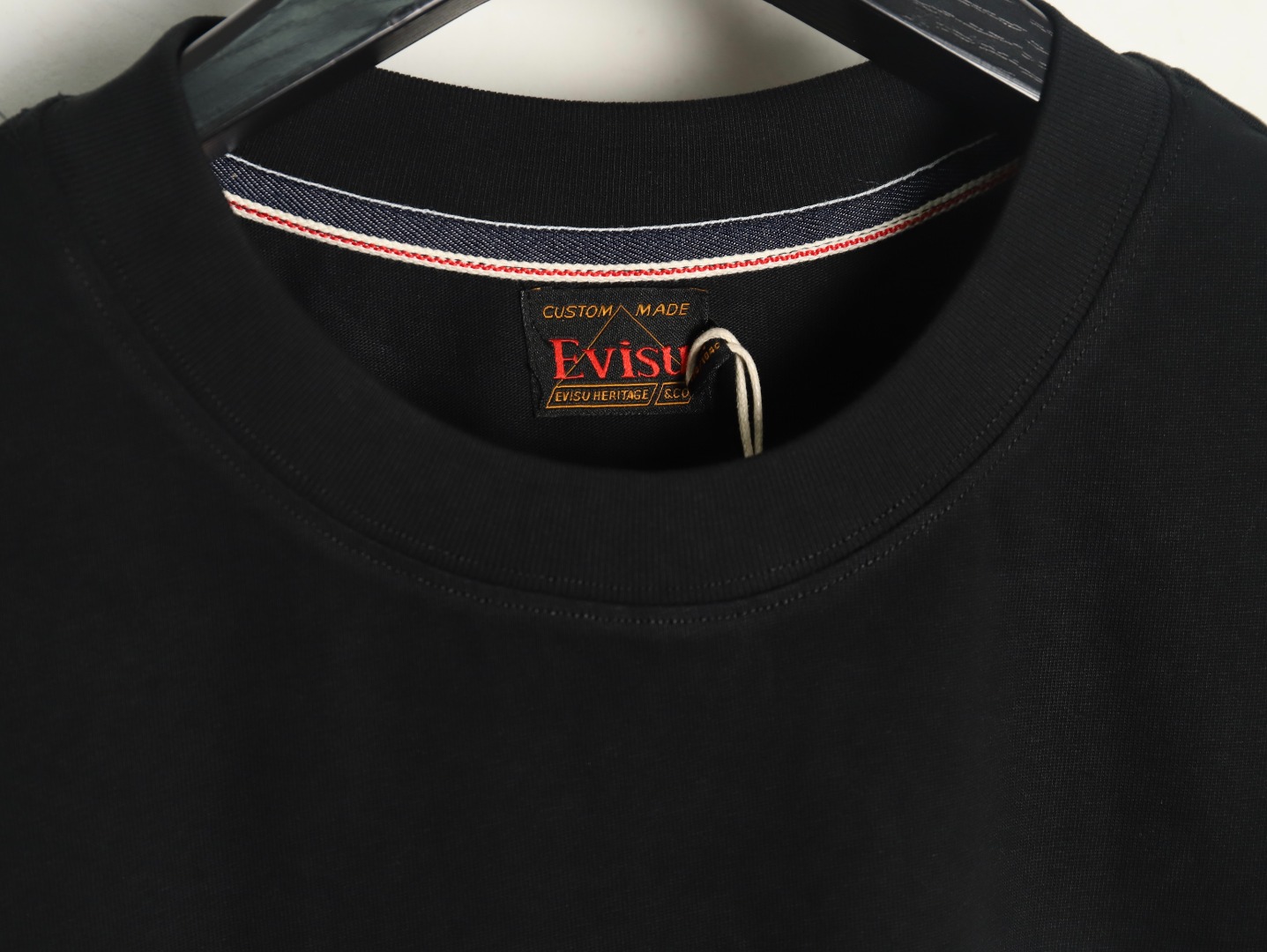 Evisu back carp print short sleeves