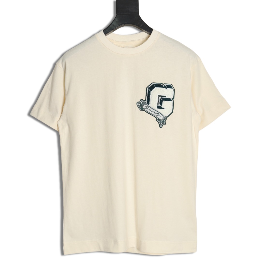 Givenchy Towel Embroidery G Letter Short Sleeve