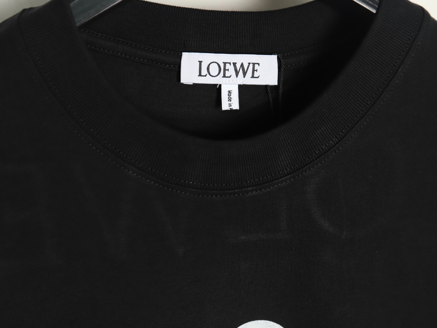 Loewe Wooden Man Printed Embroidered Short Sleeve