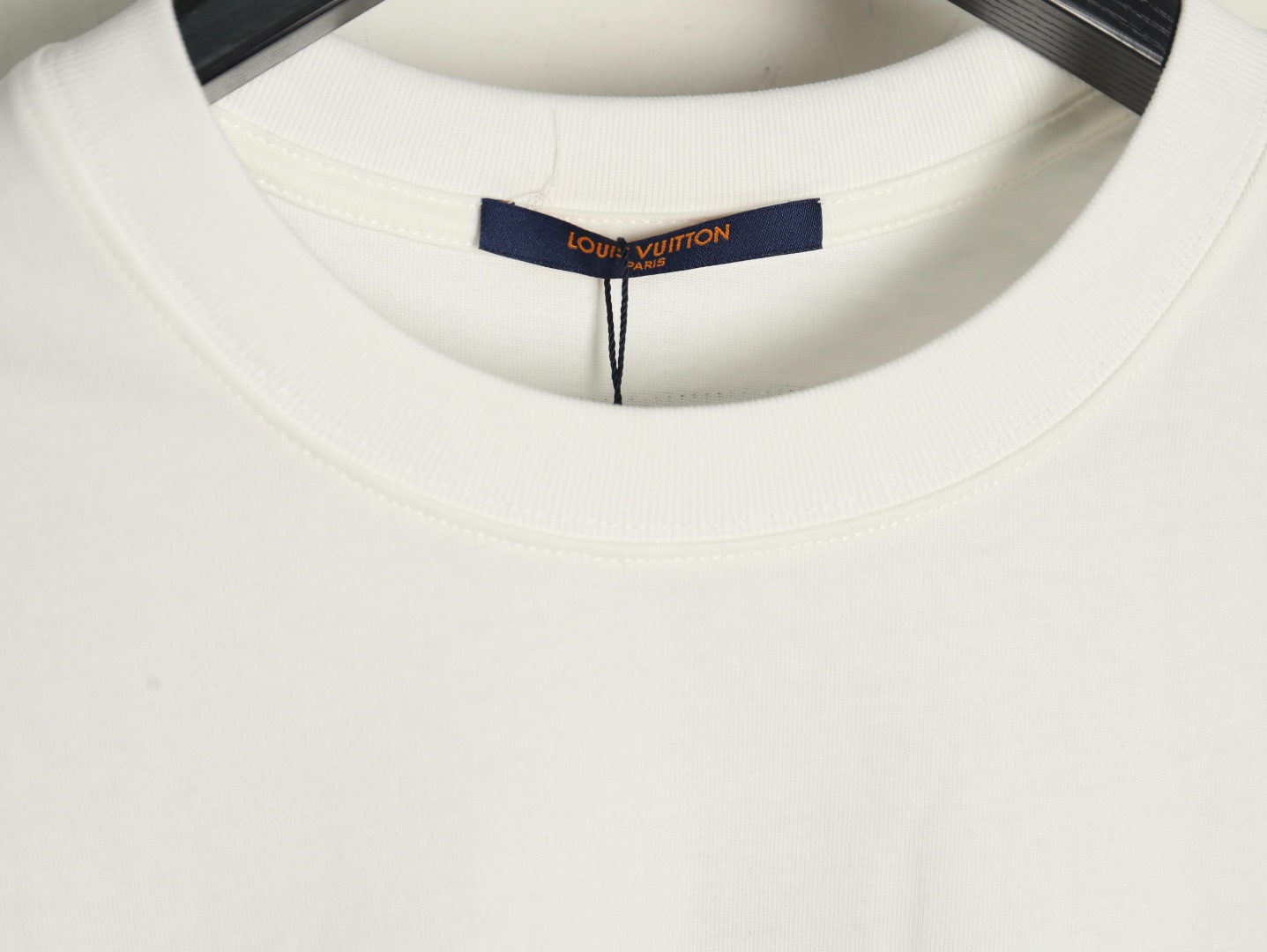 Louis Vuitton Back Checkerboard Short Sleeve T-Shirt