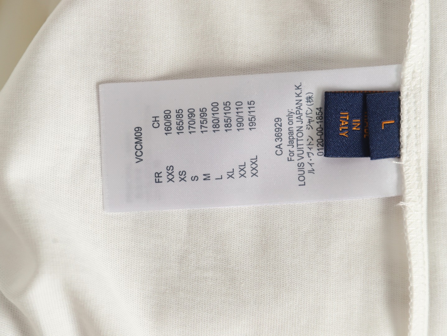 Louis Vuitton Back Checkerboard Short Sleeve T-Shirt