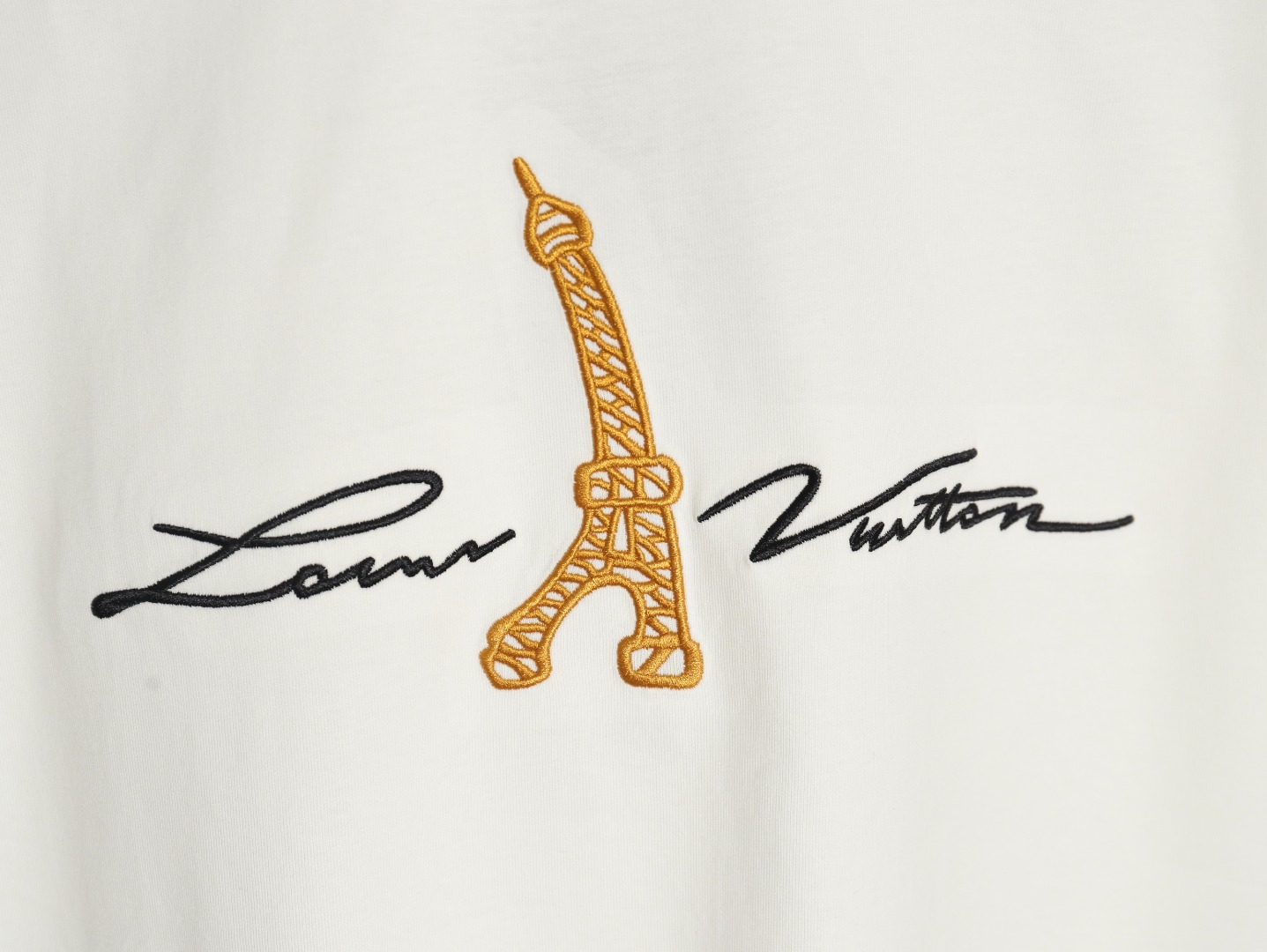 Louis Vuitton Tower Signature Embroidery Short Sleeve