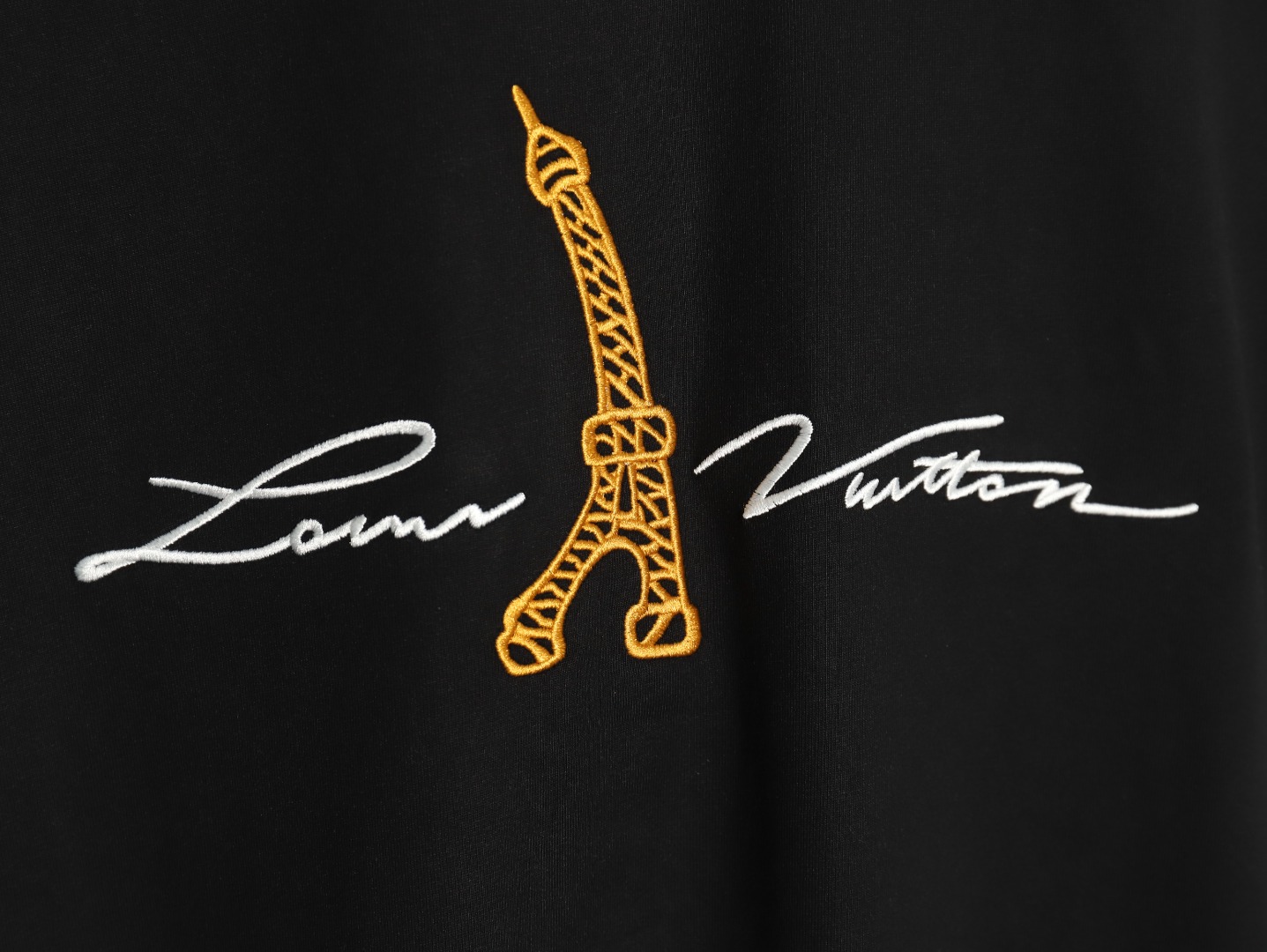 Louis Vuitton Tower Signature Embroidery Short Sleeve TSK1