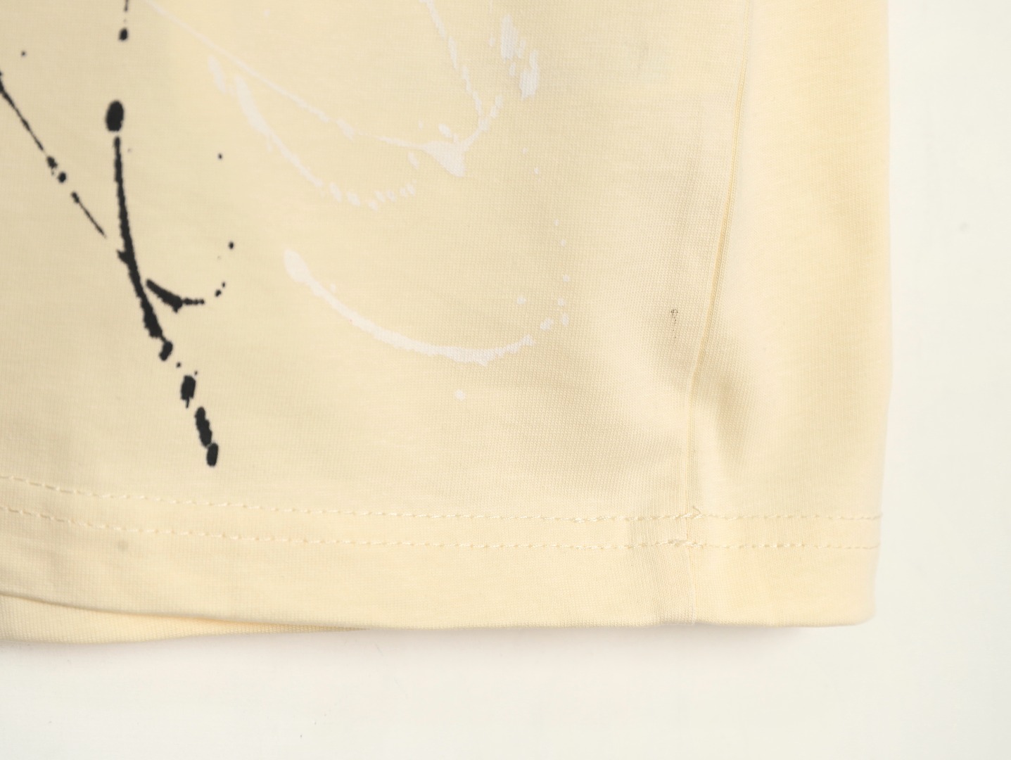 Maison Margiela splash print short-sleeved T-shirt
