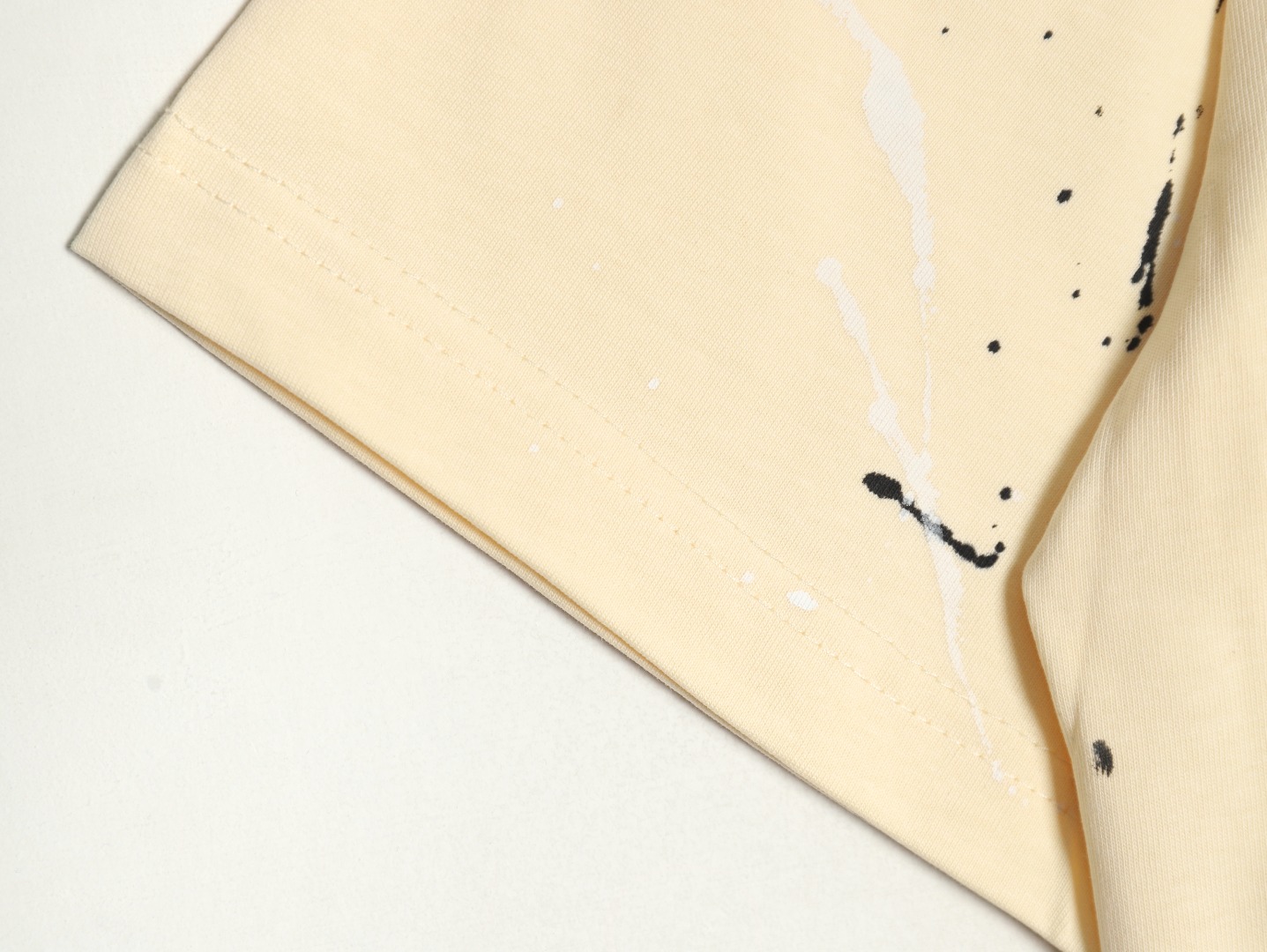 Maison Margiela splash print short-sleeved T-shirt