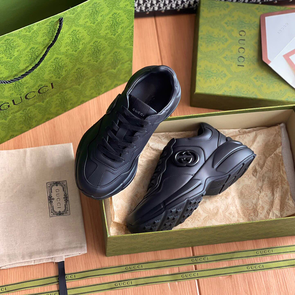 Gucci GG Rhyton Retro Casual Sneakers
