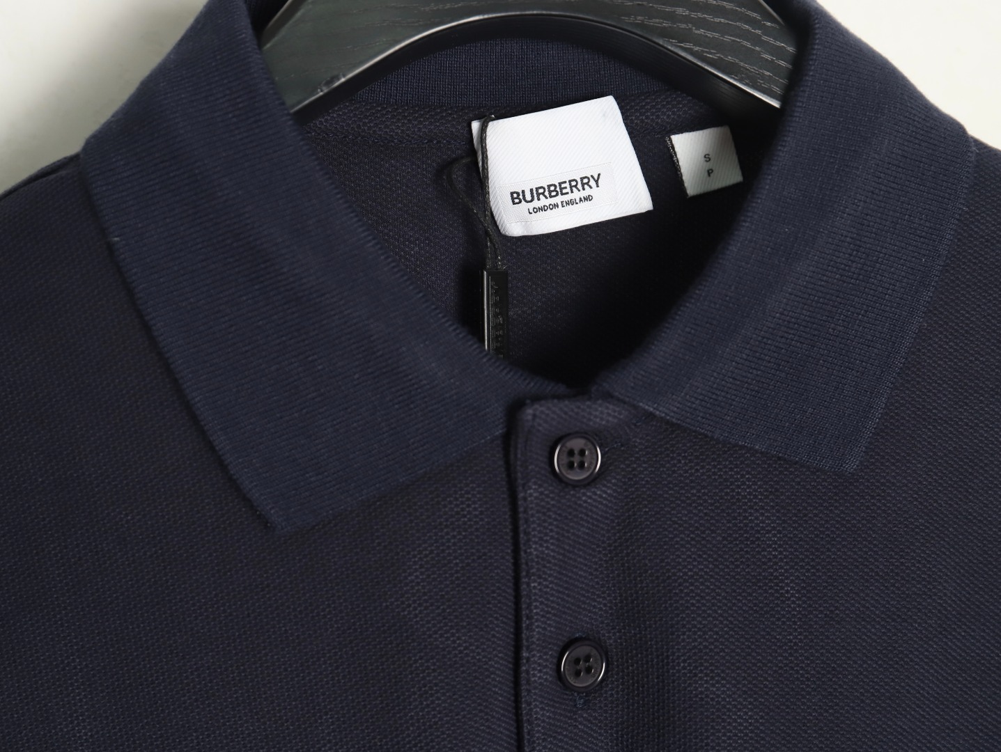 Burberry chest B-embroidered short-sleeved polo shirt TSK3