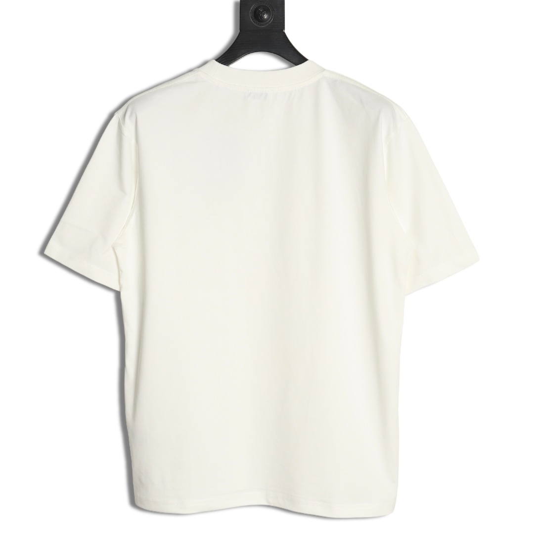 Burberry chest plaid B letter short sleeves