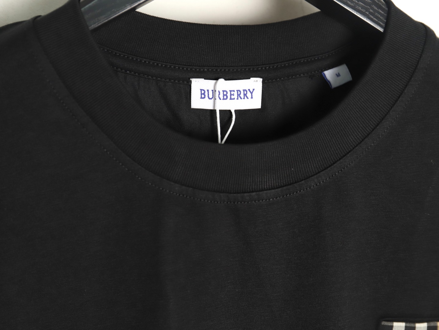 Burberry chest plaid B letter short sleeves TSK1