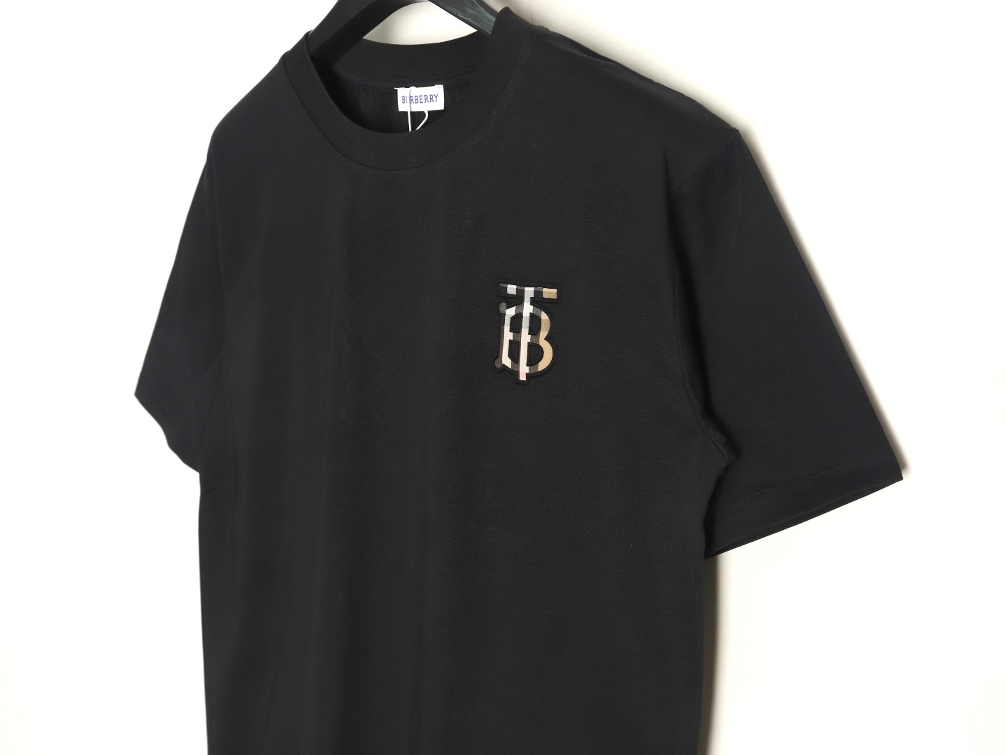 Burberry chest plaid B letter short sleeves TSK1