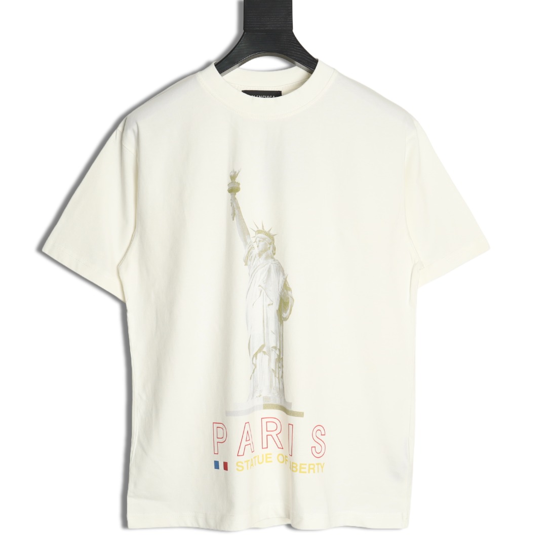 Balenciaga Statue of Liberty short-sleeved T-shirt
