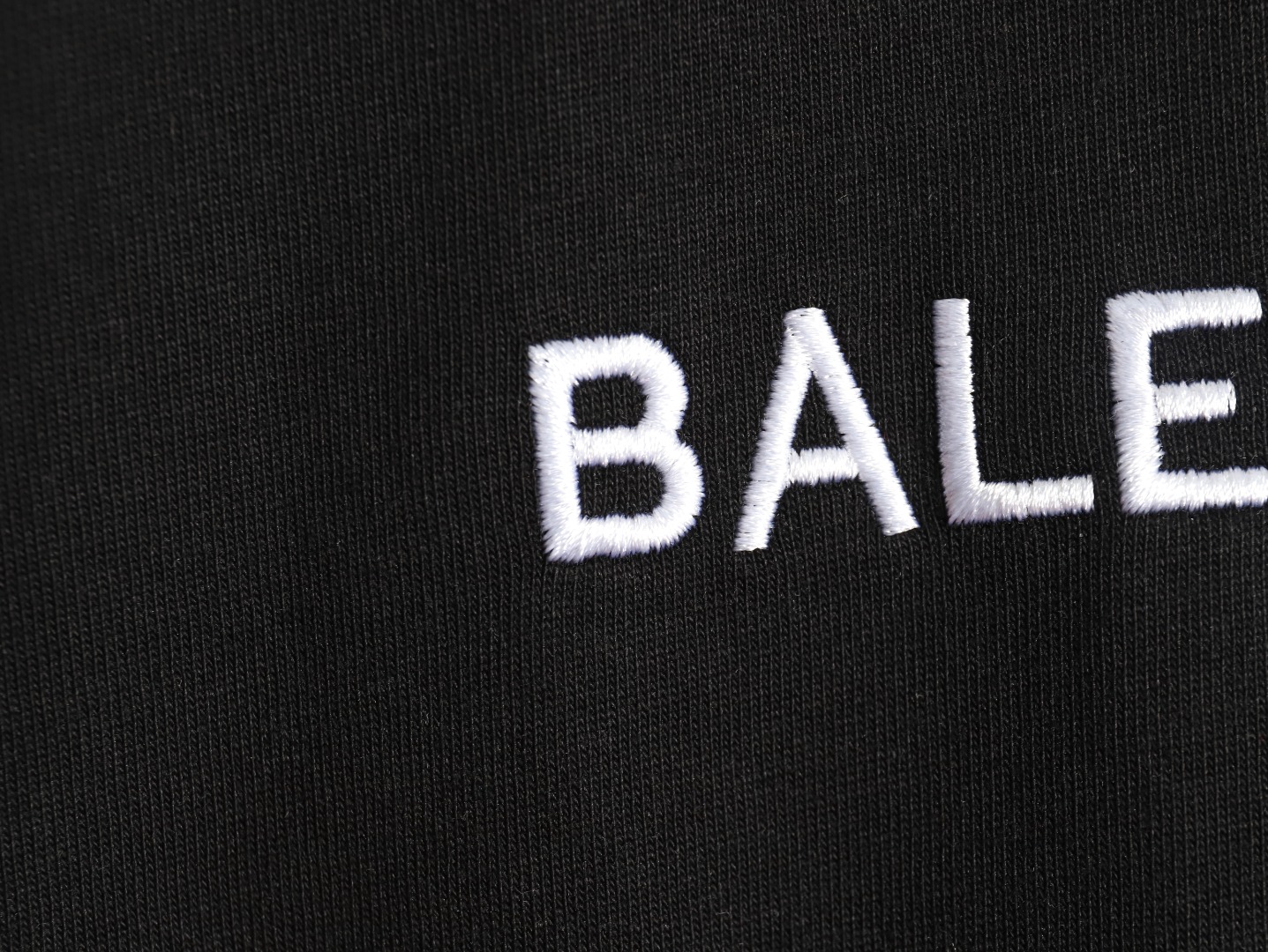 Balenciaga collar double B embroidered logo round neck short-sleeved T-shirt TSK1