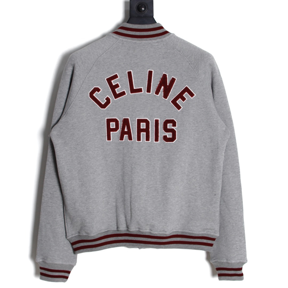 Celine lettering baseball jersey
