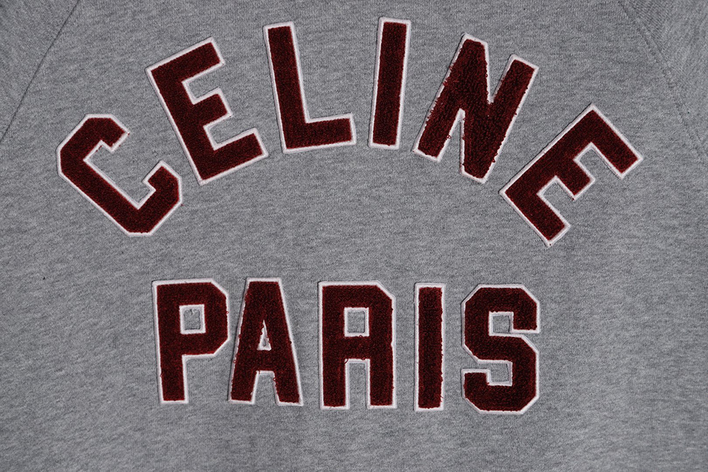 Celine lettering baseball jersey