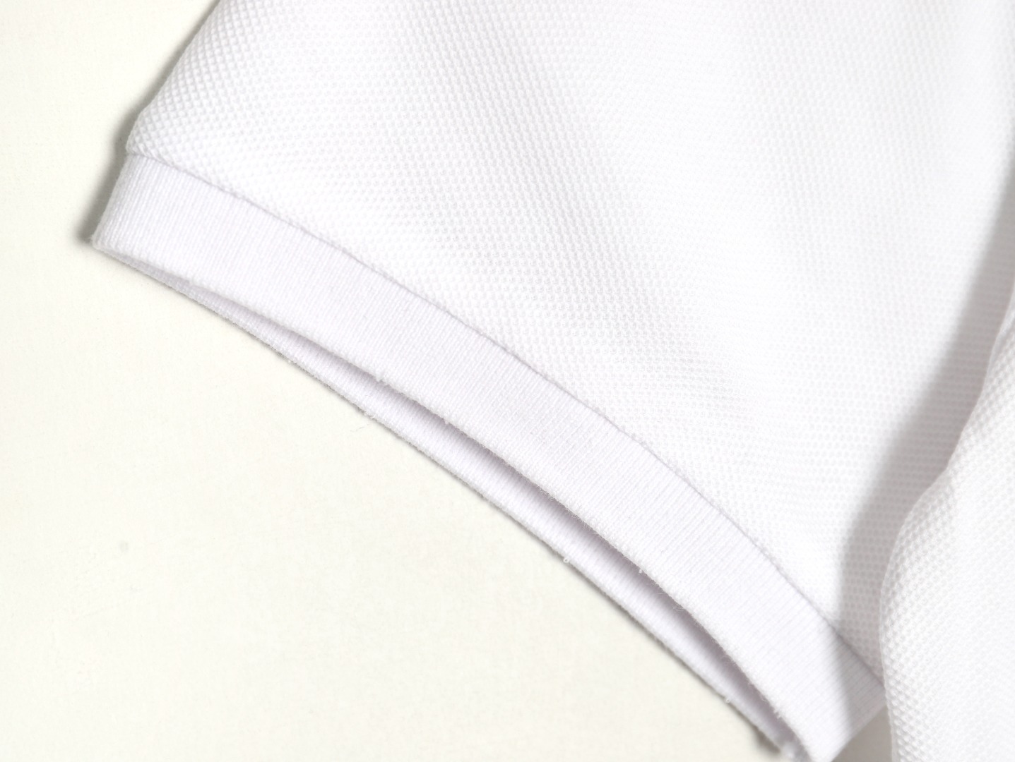 Dior square embroidery short sleeve polo shirt