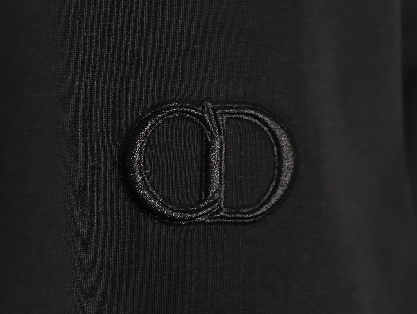 Dior classic CD embroidered letter short sleeve