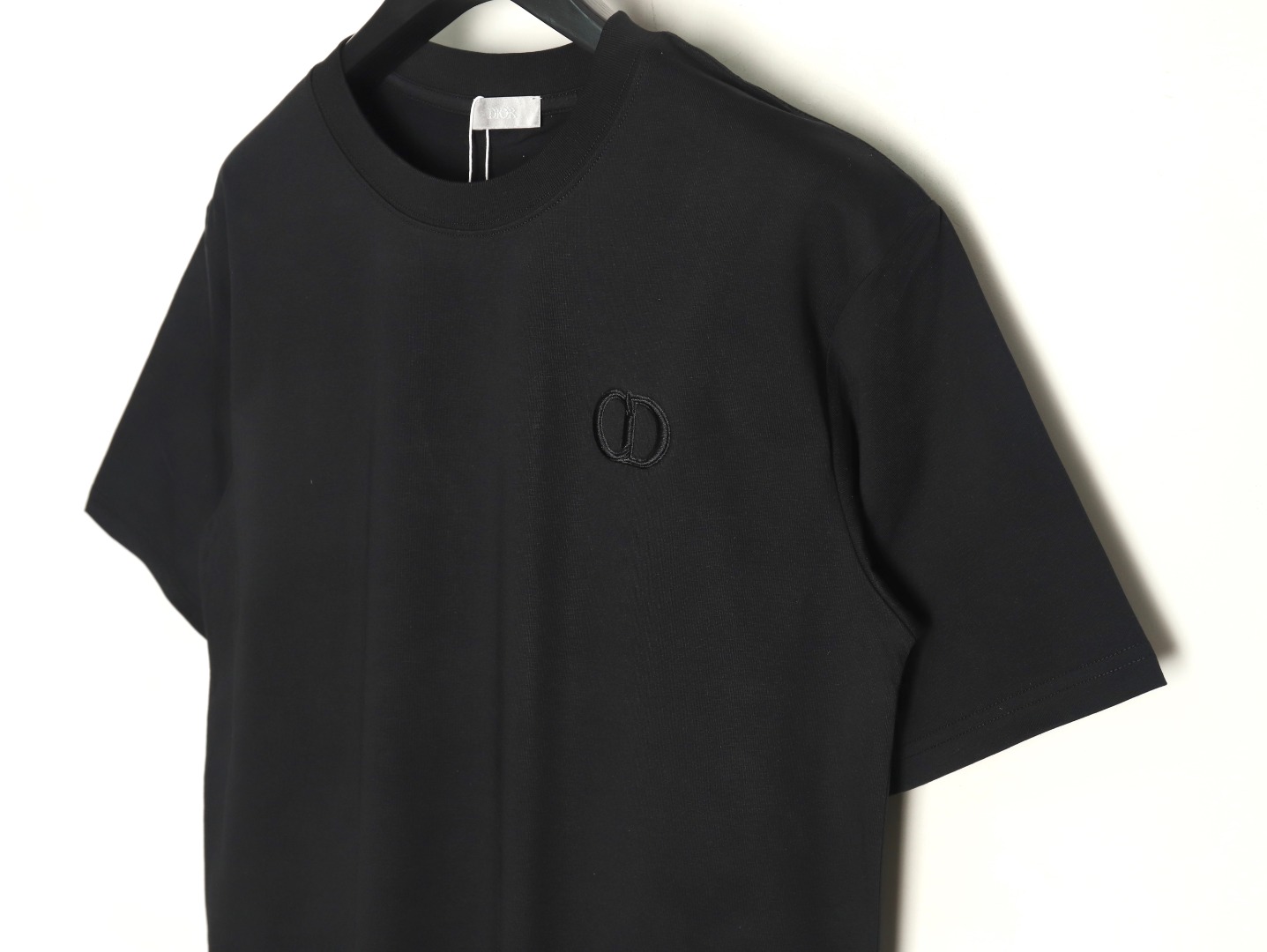 Dior classic CD embroidered letter short sleeve