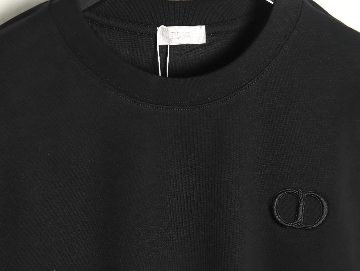 Dior classic CD embroidered letter short sleeve