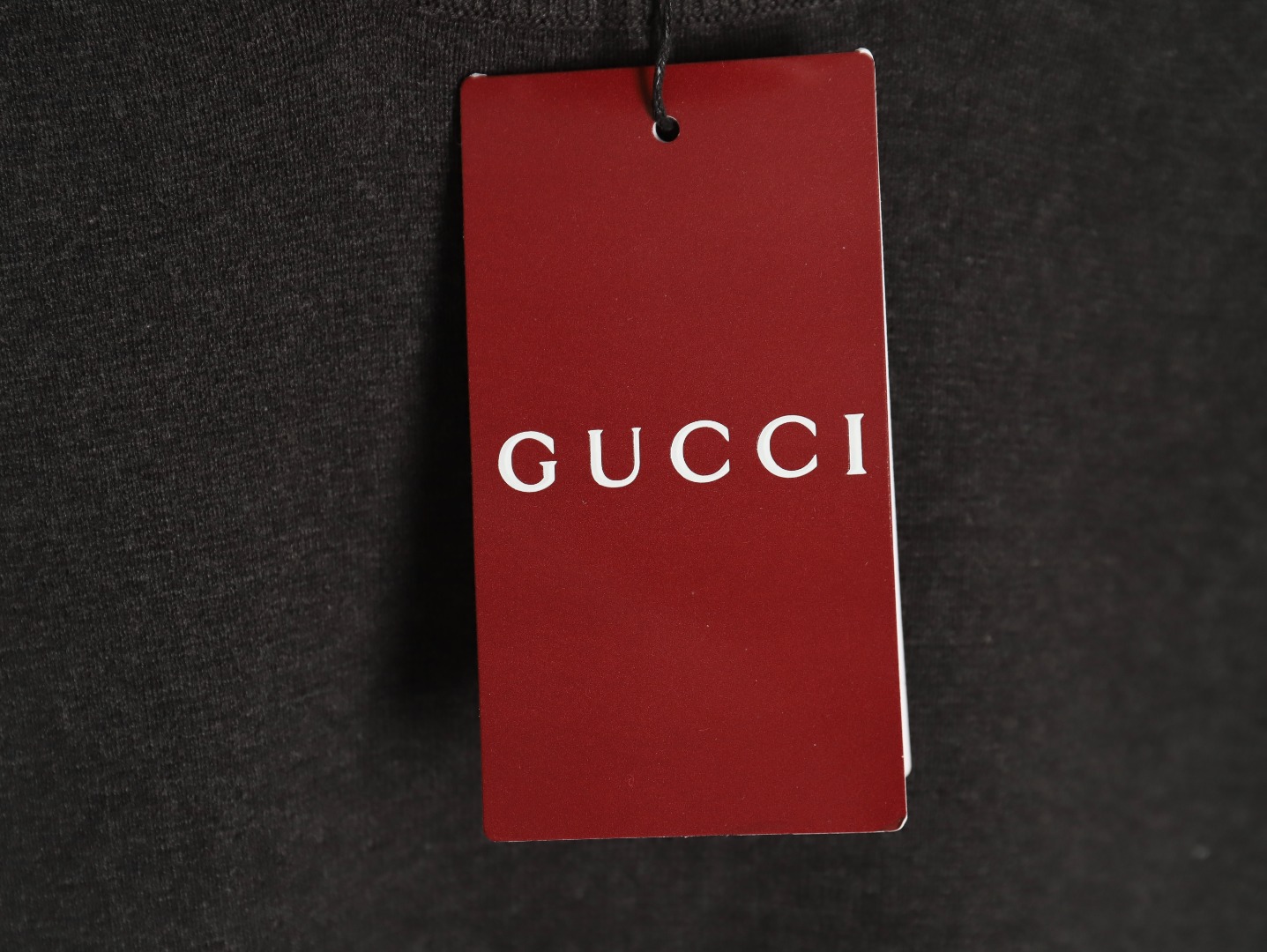 Gucci collar intarsia knitted short-sleeved T-shirt