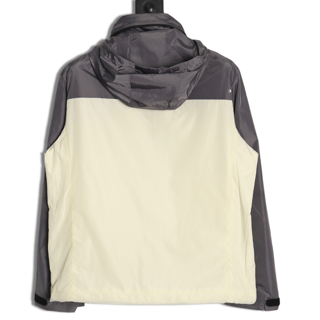 Moncler top-bottom patchwork lightweight jacket