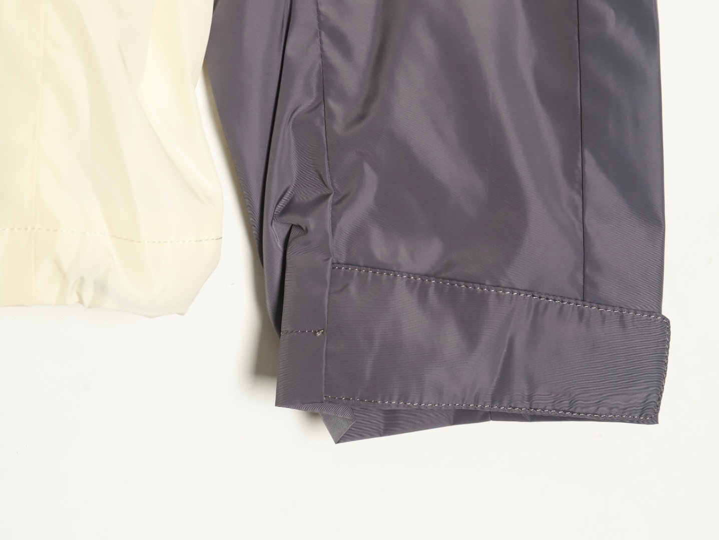 Moncler top-bottom patchwork lightweight jacket
