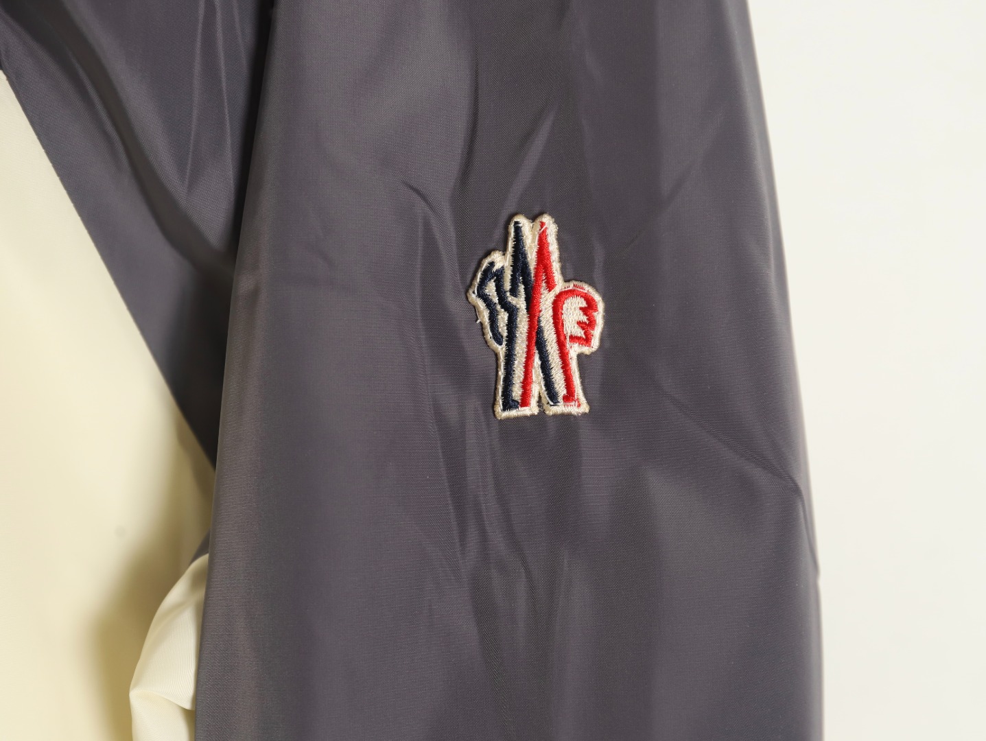 Moncler top-bottom patchwork lightweight jacket