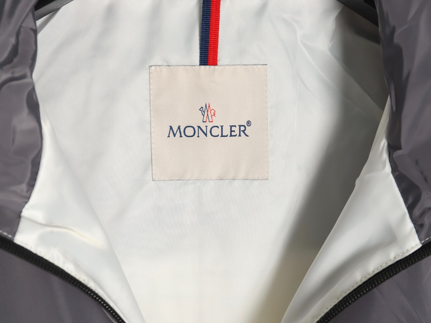 Moncler top-bottom patchwork lightweight jacket